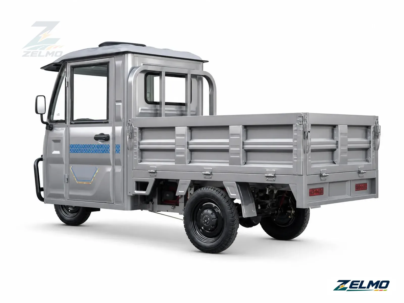 LANSHENG-160 — Rugged Half-Cab Freight 4