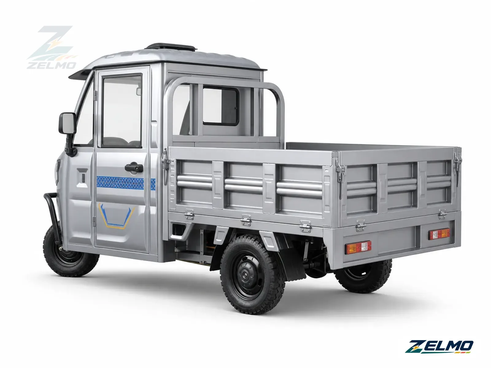 LANSHENG-160 — Rugged Half-Cab Freight 5
