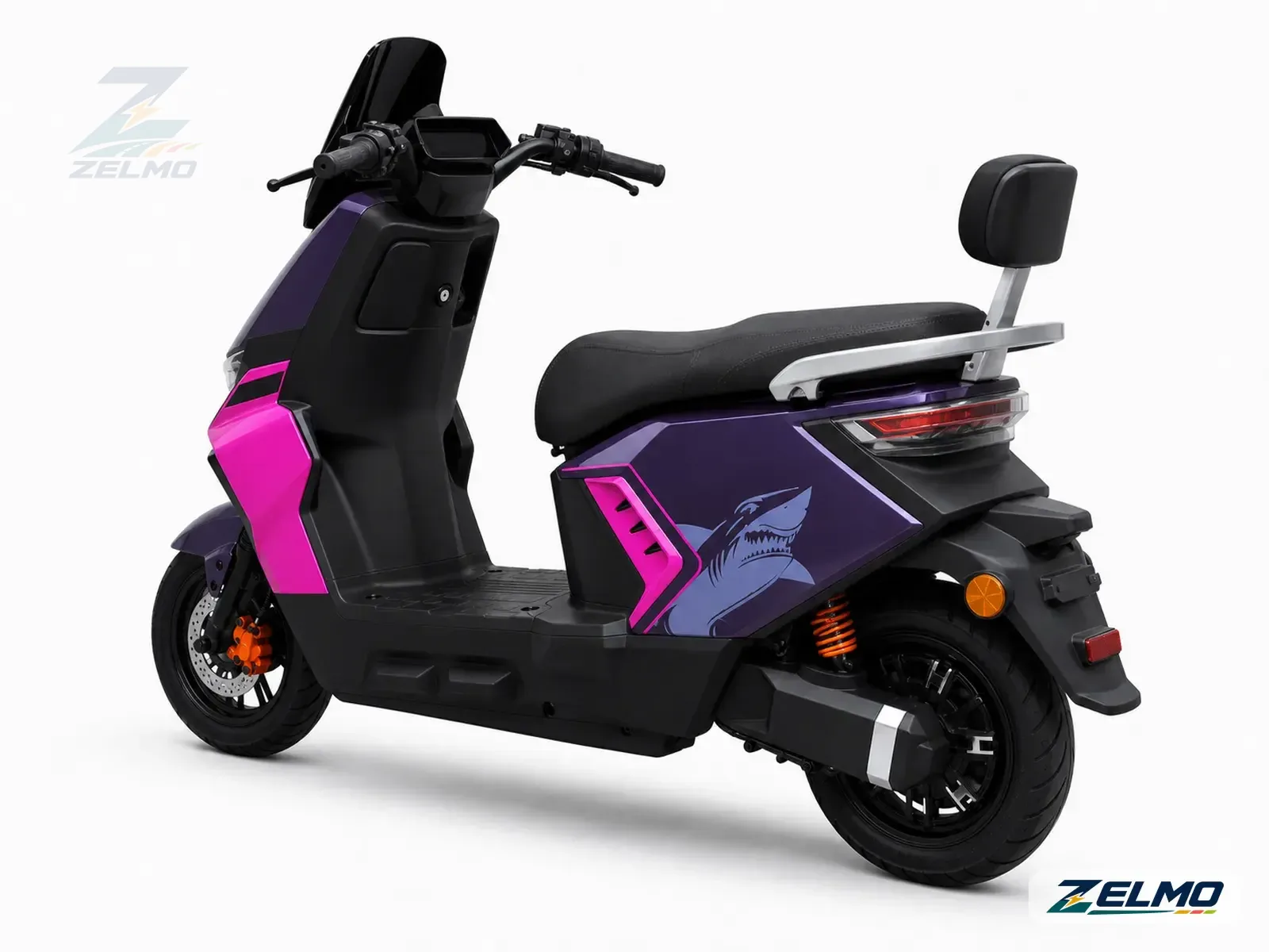LINGSHA — Wide-tyre commuter motorcycle 3